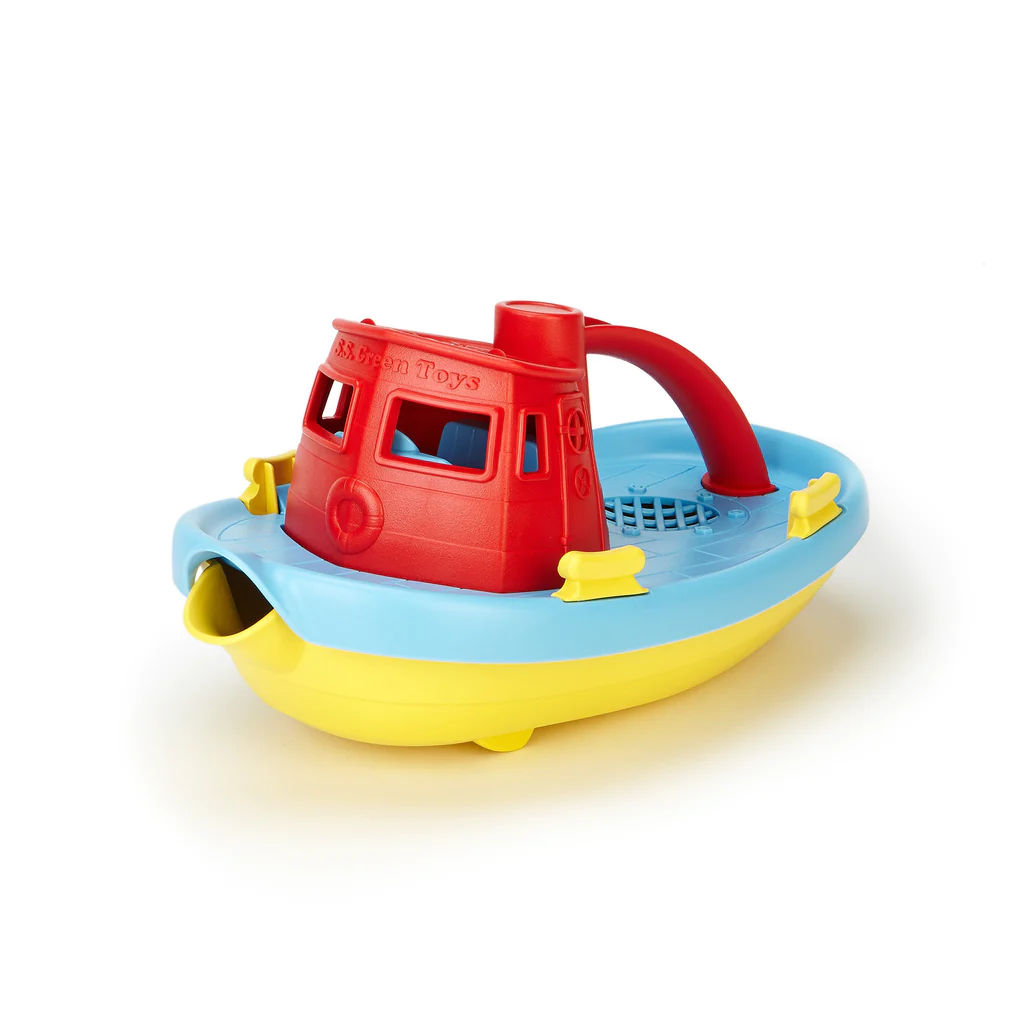 Tugboat Water Toy - Red Top