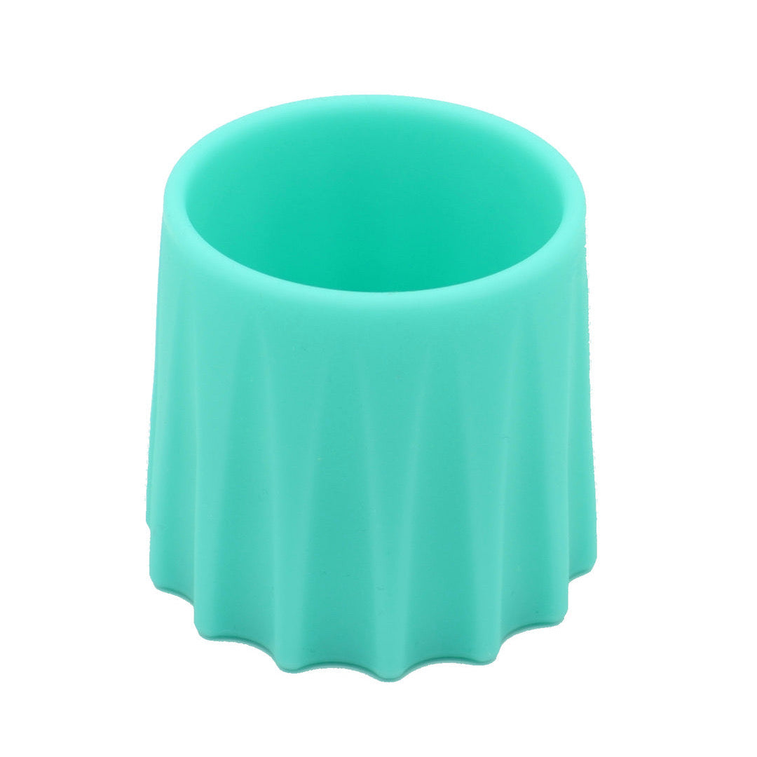 3 oz Flexible Silicone Baby and Toddler Cup Teal Eztotz