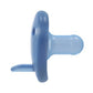 Blue Philips Avent Heart Soothie Pacifier Side View