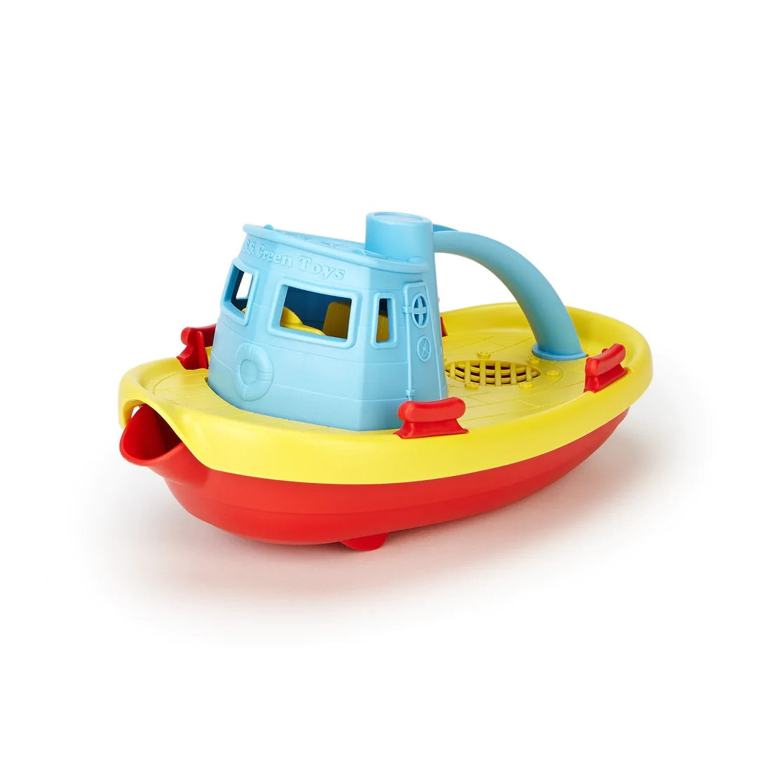 Made in USA Bath Toy Tug Boat - Dishwasher Safe