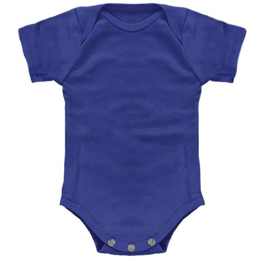 Nautical Blue Organic Baby Onesie Made in USA