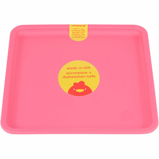 Pink Lollaland Square Plate