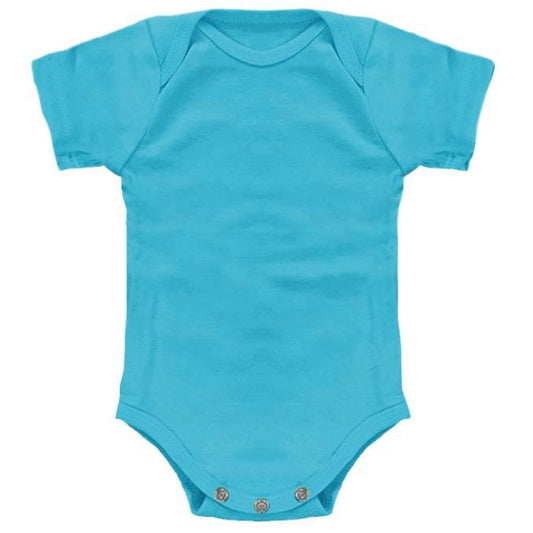 Made in USA Scuba Blue Infant Organic Onesie