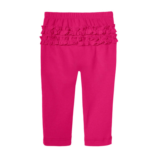 Made in USA Hot Pink Ruffle Butt Baby Pants