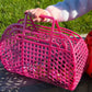 Halloween Bucket Pink Kid Purse Made in USA Retro Jelly Purse
