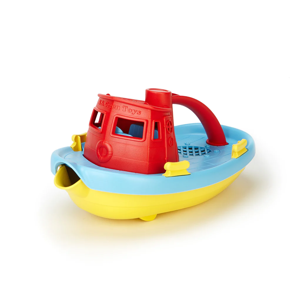 Tugboat Water Toy - Red Top (Boat Only)
