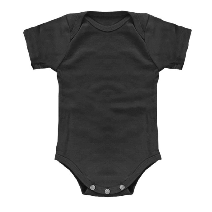 Made in USA Black Onesie for Babies