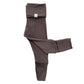 Organic Bamboo Leggings - Chocolate Brown (3T)