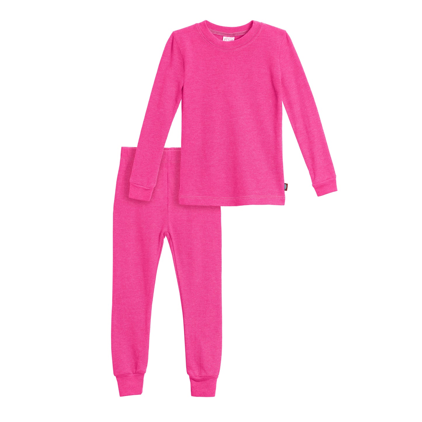 Made in USA Hot Pink Long John Set for Toddlers