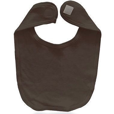 Bark Brown Infant Organic Cotton Bib