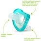 JollyPop Pacifier Benefits - Teal - Made in USA