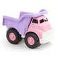 Made in USA Pink & Purple Dump Truck Toy