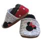 Minnie Mouse Baby and Toddler Moccasins Made in USA - Infant Shoes Front View