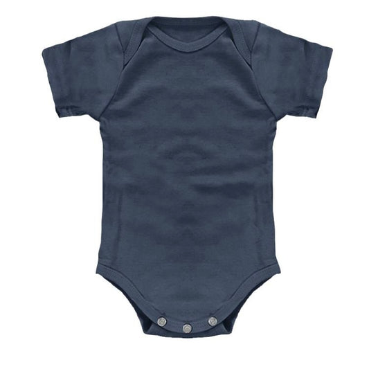 Navy Blue Infant One Piece Onesie Made in USA