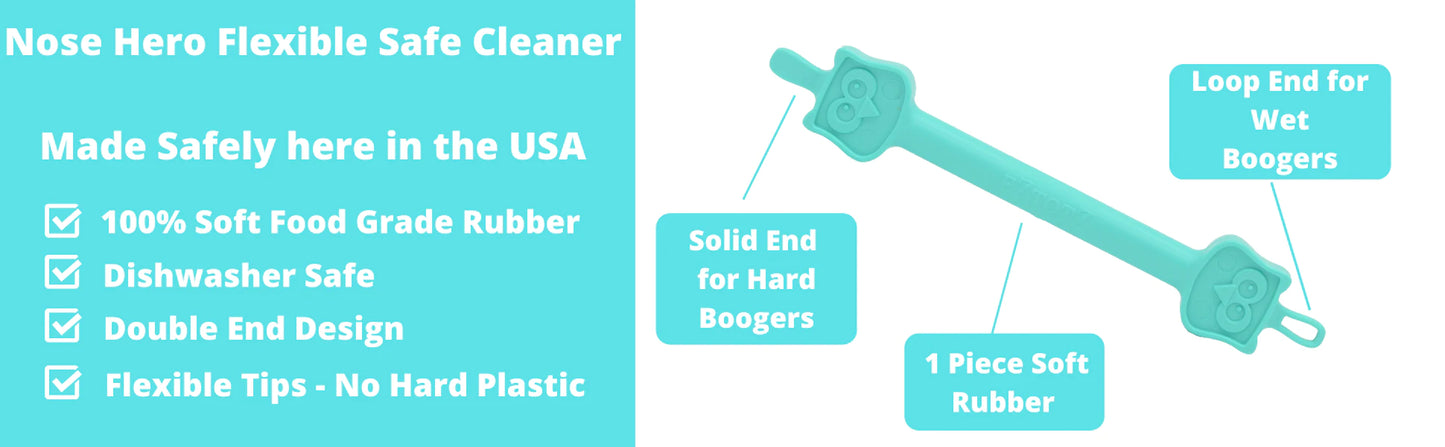 Baby Booger and Earwax Remover Tool - Nose Hero Quick Facts