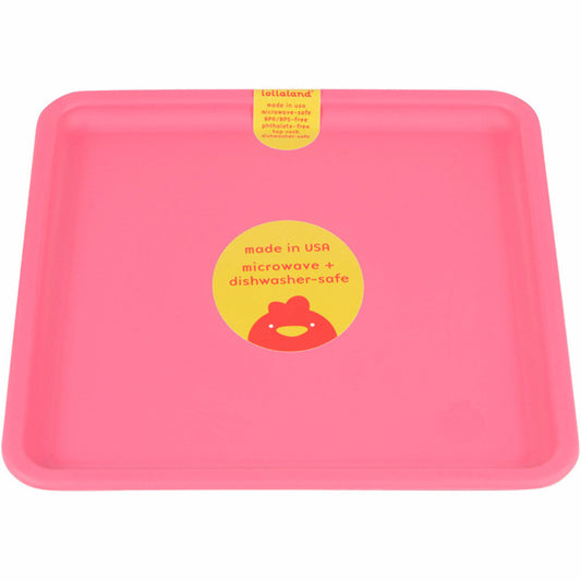 Pink Lollaland Square Plate