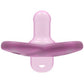 Pink Philips Avent Heart Soothie Pacifier Top View