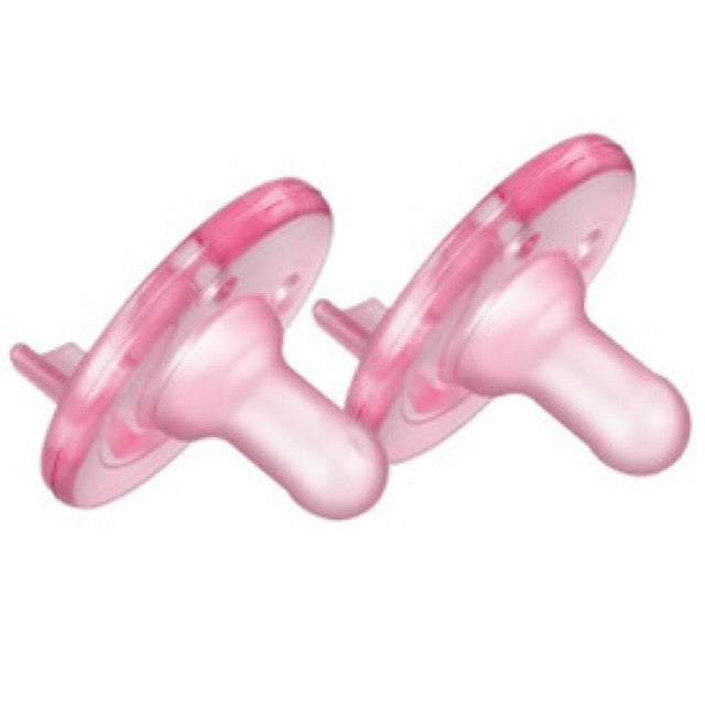 Pink Philips Avent Soothie Pacifier 3-18 Months (2-Pack)