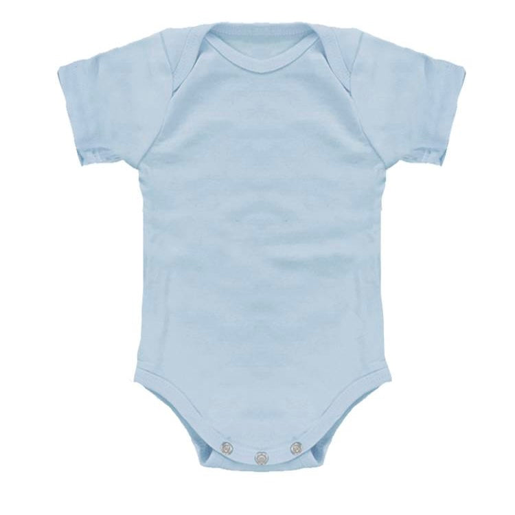 Made in USA Sky Blue Infant One Piece Onesie