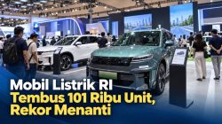 Mobil Listrik RI Tembus 101 Ribu Unit, Rekor Menanti