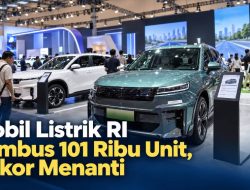 Mobil Listrik RI Tembus 101 Ribu Unit, Rekor Menanti