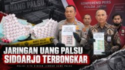 Jaringan Uang Palsu Sidoarjo Terbongkar