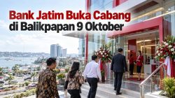 Bank Jatim Buka Cabang di Balikpapan 9 Oktober