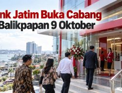 Bank Jatim Buka Cabang di Balikpapan 9 Oktober